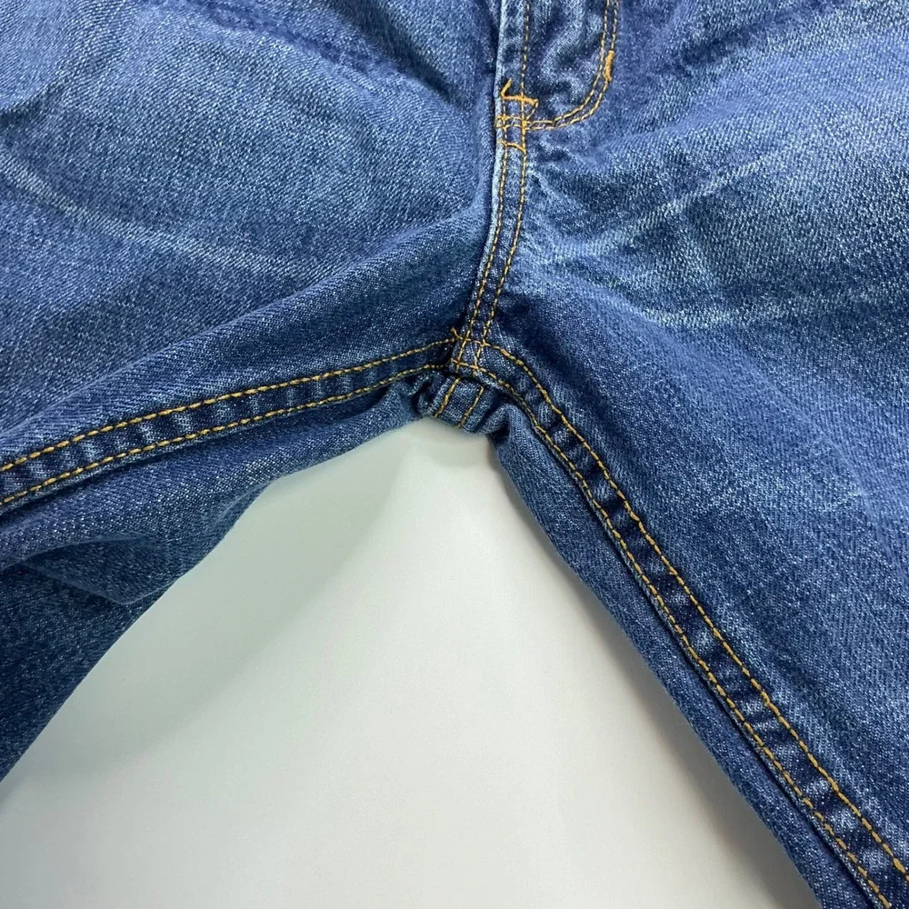 Gap Blue Loose Fit Jeans Kids Size 10 Regular Adjustable Waist Denim